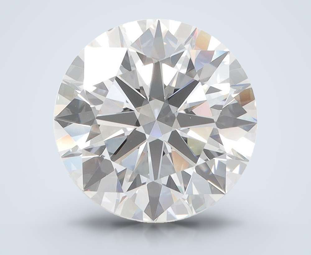 4.07 Carat Round Lab Diamond