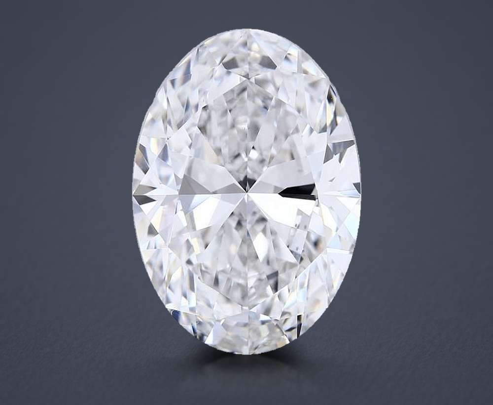 20.77 Carat Oval Lab Diamond
