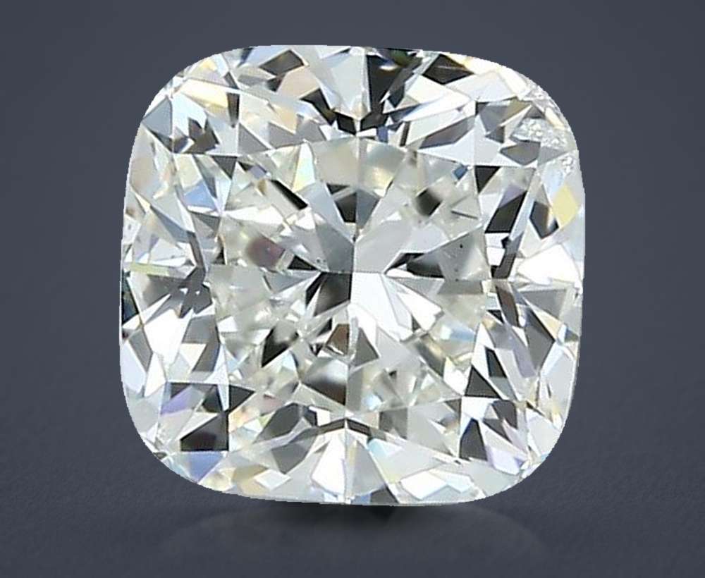 1.71 Carat Cushion Natural Diamond