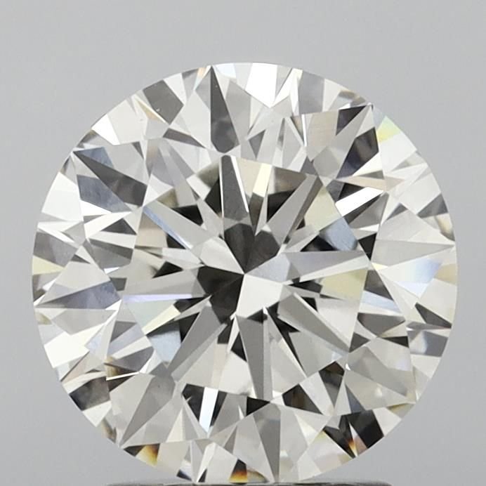 3.16ct I VS1 Rare Carat Ideal Cut Round Lab Grown Diamond