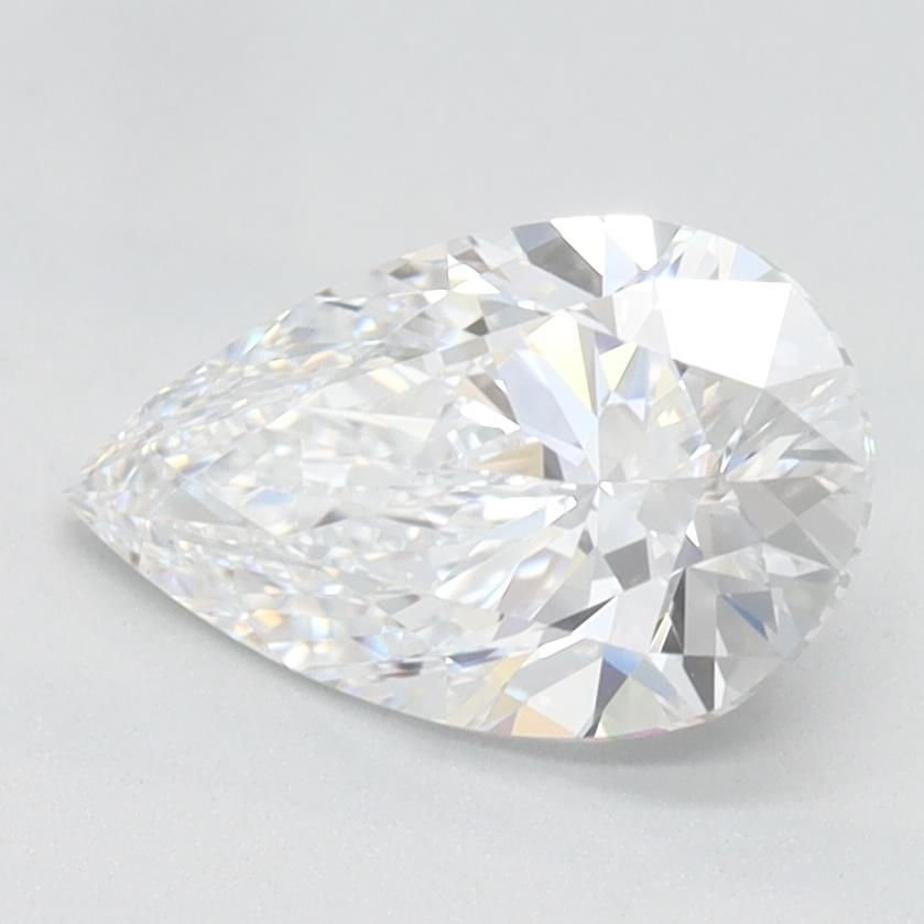 1.14ct D VVS1 Rare Carat Ideal Cut Pear Lab Grown Diamond