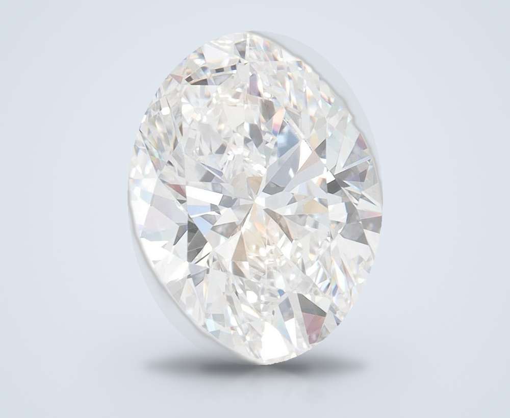 3.87 Carat Oval Lab Diamond