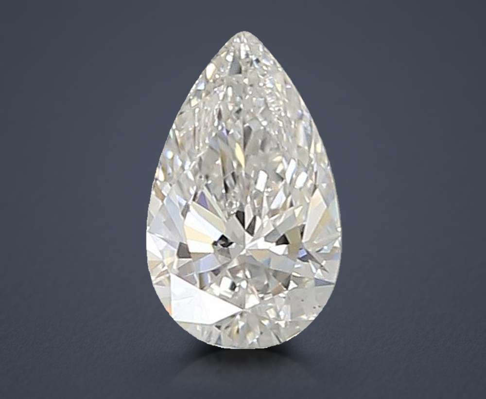 0.80 Carat Pear Lab Diamond