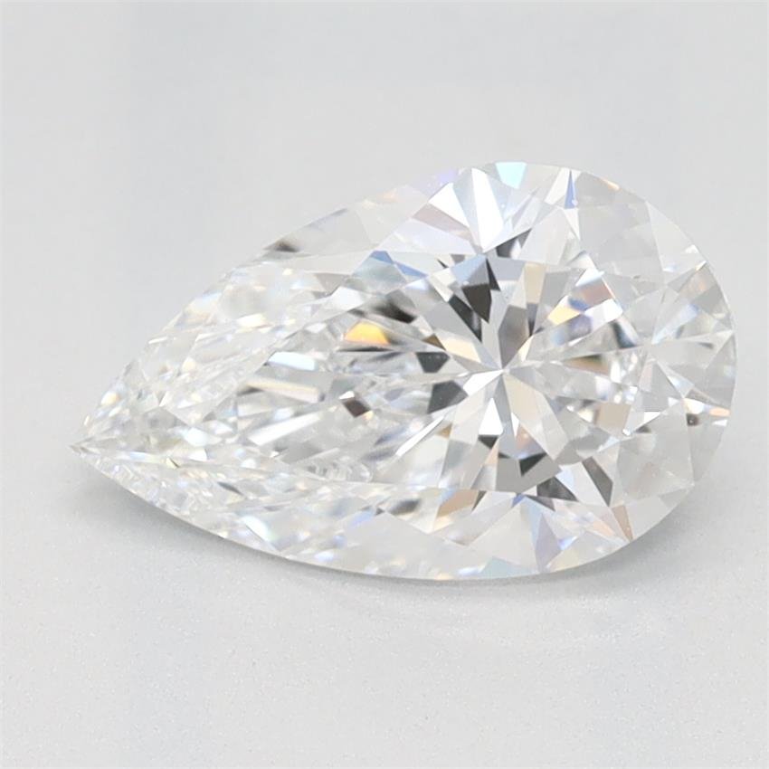 1.05ct D VVS1 Rare Carat Ideal Cut Pear Lab Grown Diamond