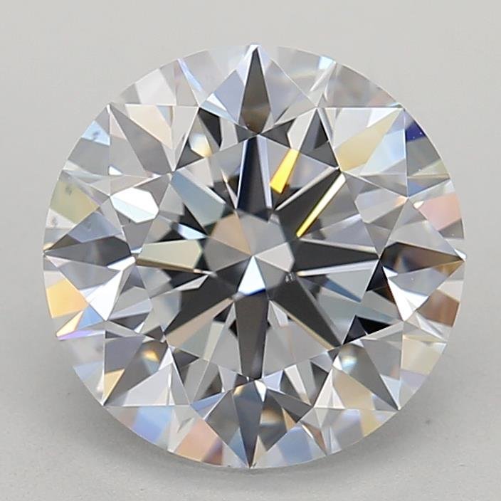 2.92ct E VS2 Rare Carat Ideal Cut Round Lab Grown Diamond