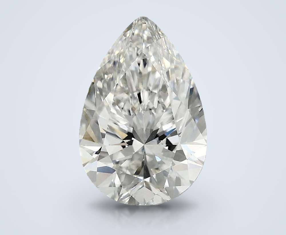 2.76 Carat Pear Lab Diamond