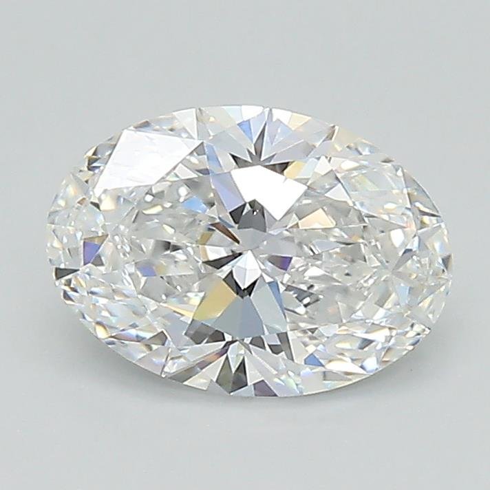 1.08ct D VVS2 Rare Carat Ideal Cut Oval Lab Grown Diamond