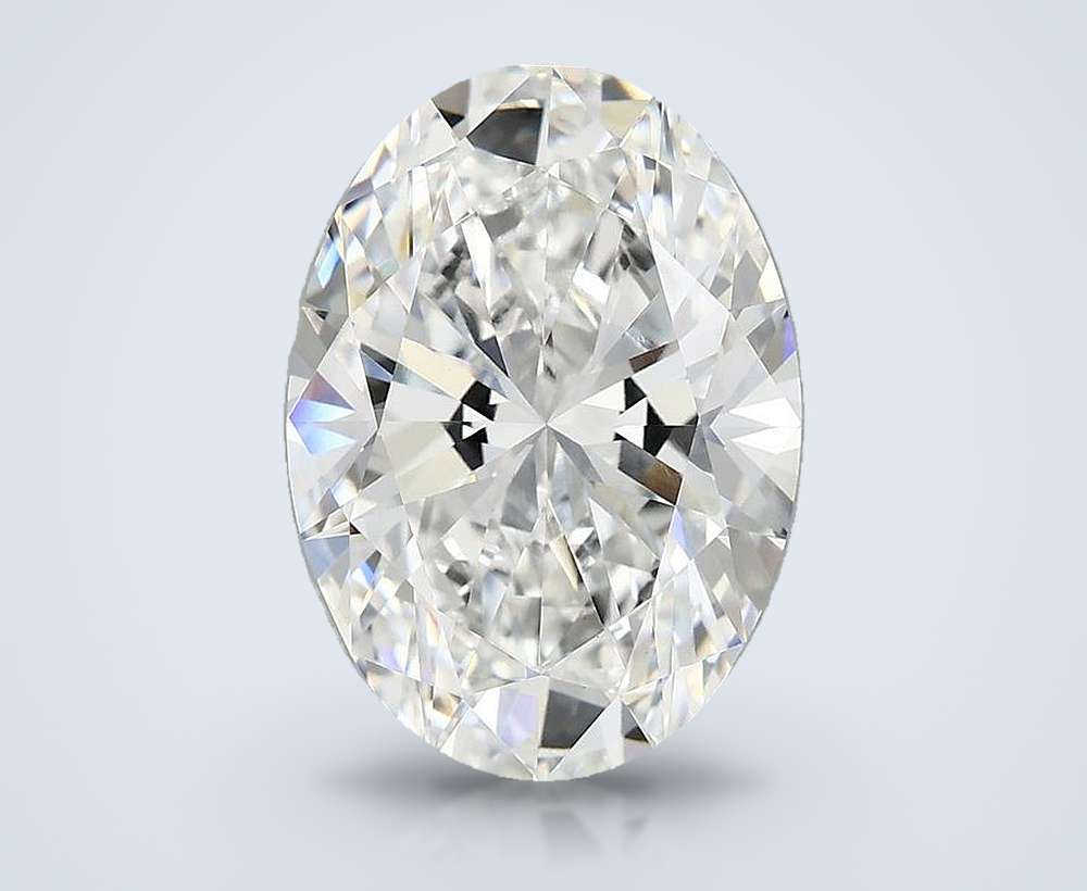 4.92 Carat Oval Lab Diamond