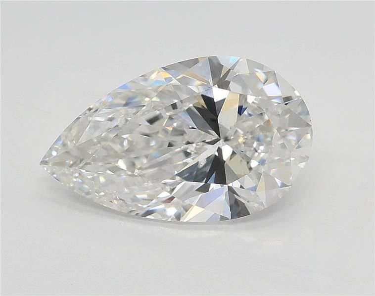 2.57ct G VS2 Rare Carat Ideal Cut Pear Lab Grown Diamond
