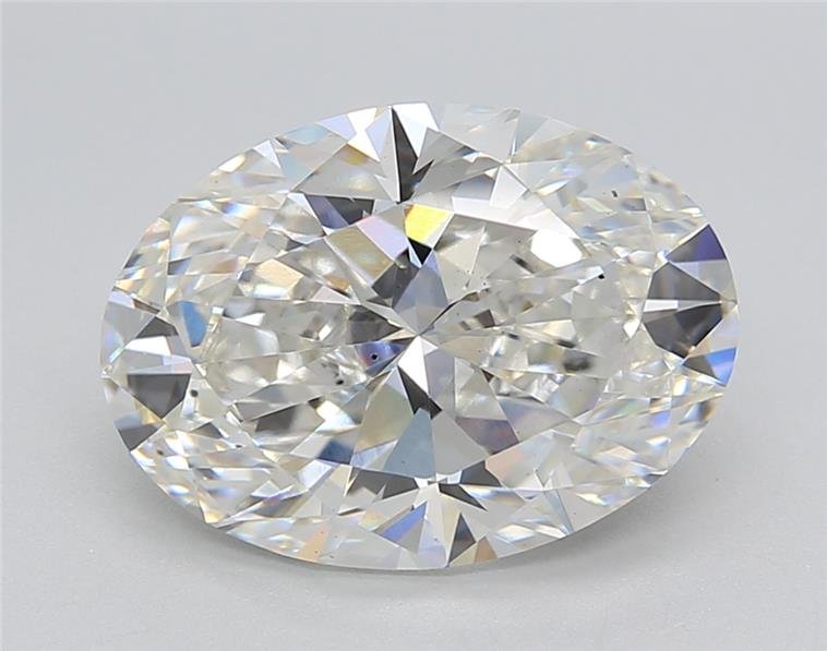 4.02ct G VS2 Rare Carat Ideal Cut Oval Lab Grown Diamond