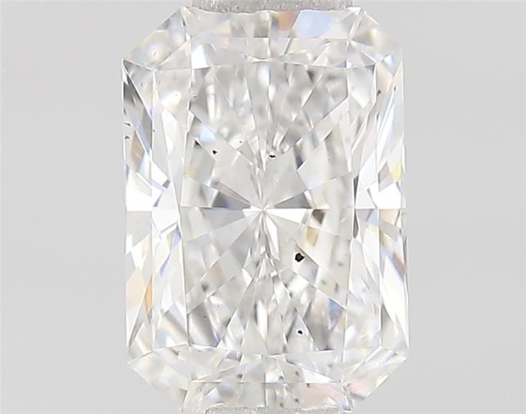 0.89ct E SI1 Rare Carat Ideal Cut Radiant Lab Grown Diamond