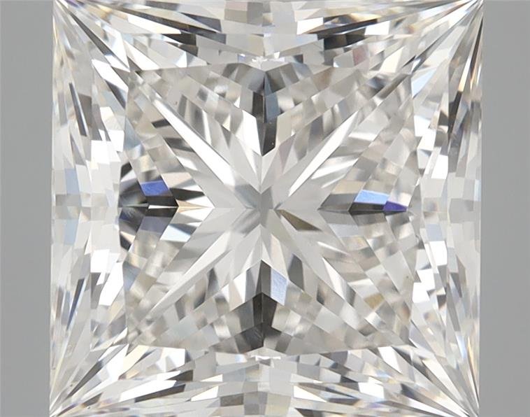 6.28ct G VS1 Rare Carat Ideal Cut Princess Lab Grown Diamond