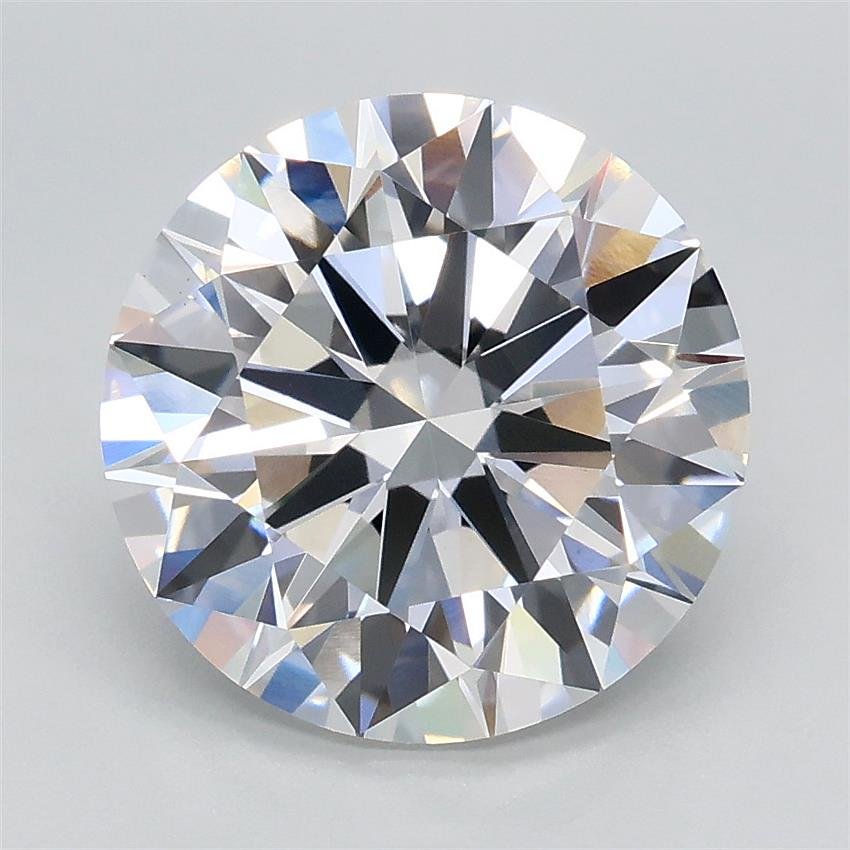 3.10ct E VS1 Rare Carat Ideal Cut Round Lab Grown Diamond