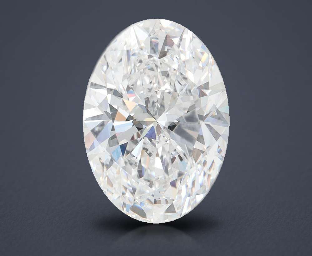 5.00 Carat Oval Lab Diamond