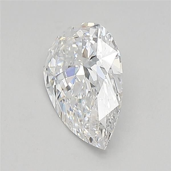 0.83ct D VVS2 Rare Carat Ideal Cut Pear Lab Grown Diamond