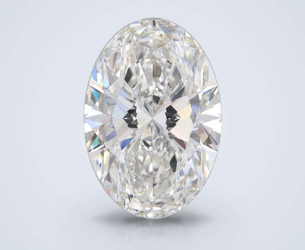 4.40 Carat Oval Lab Diamond