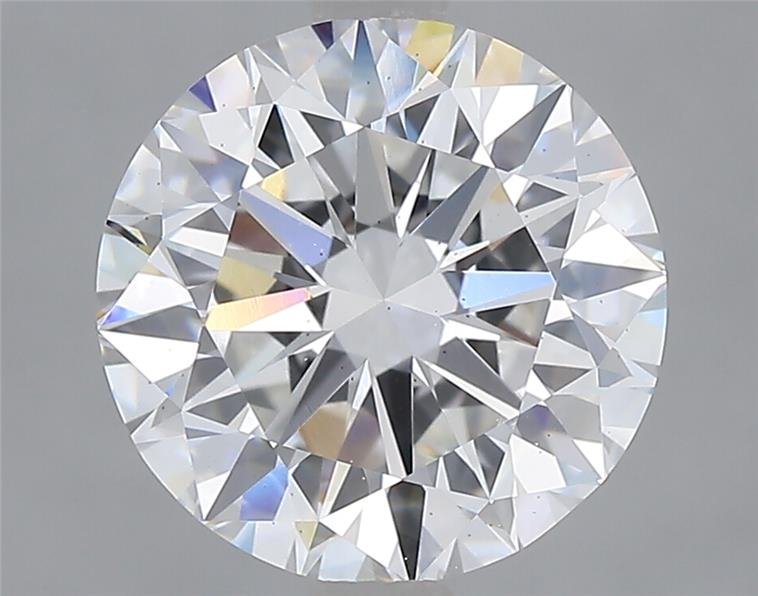 3.10ct D VS2 Excellent Cut Round Lab Grown Diamond