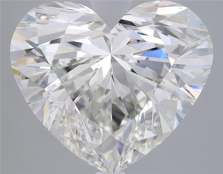 4.51ct G VS2 Rare Carat Ideal Cut Heart Lab Grown Diamond