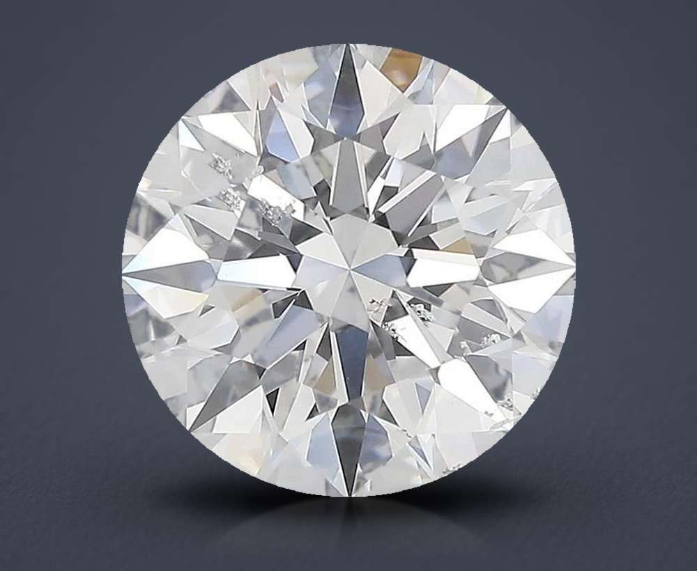 2.50 Carat Round Natural Diamond