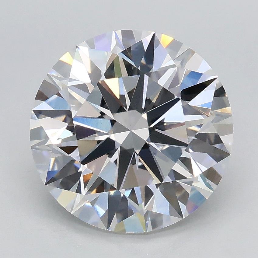 2.59ct F VS1 Rare Carat Ideal Cut Round Lab Grown Diamond