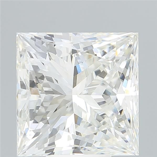 9.14ct F VS1 Rare Carat Ideal Cut Princess Lab Grown Diamond