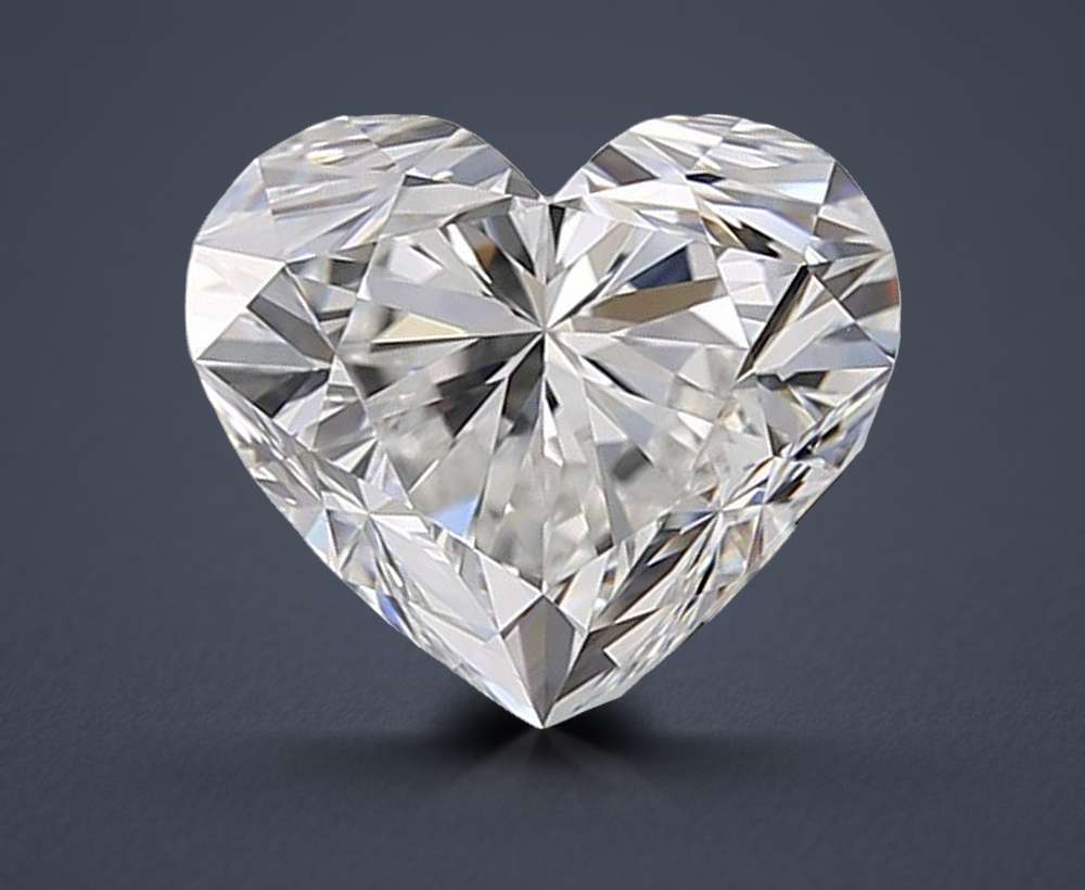 1.51 Carat Heart Natural Diamond