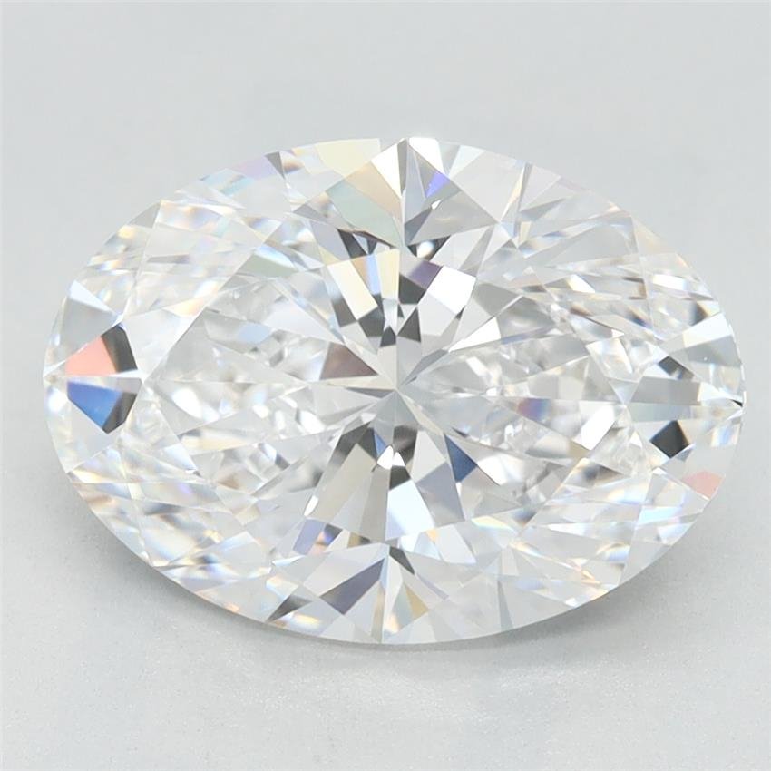2.92ct D VVS1 Very Good Cut Oval Lab Grown Diamond