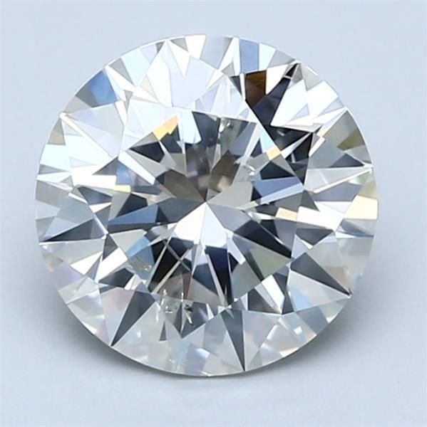 2.50ct H SI2 Rare Carat Ideal Cut Round Diamond