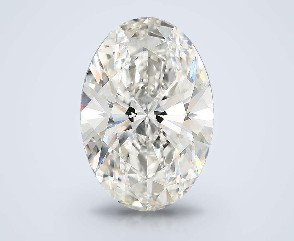 6.00 Carat Oval Lab Diamond