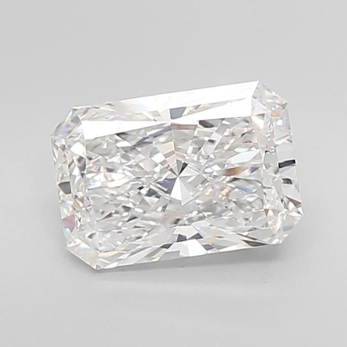 4.04ct E VVS2 Rare Carat Ideal Cut Radiant Lab Grown Diamond