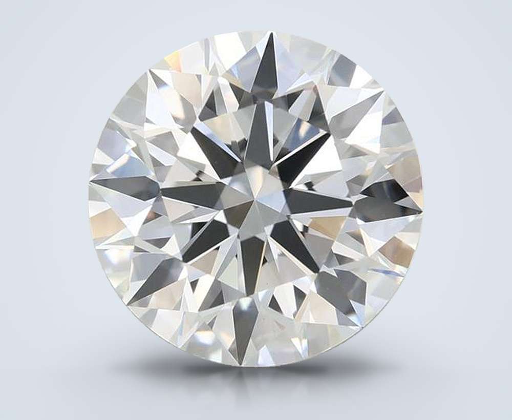 4.08 Carat Round Lab Diamond