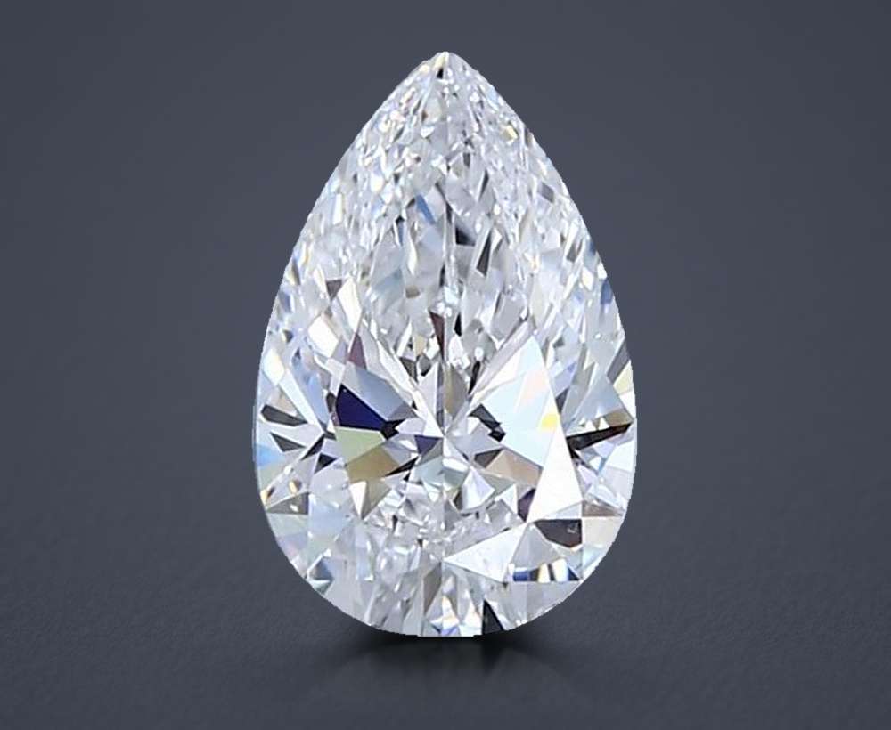 1.31 Carat Pear Lab Diamond