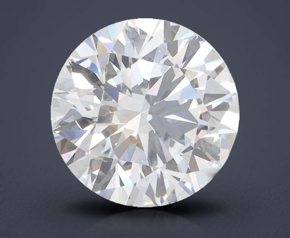 4.97 Carat Round Lab Diamond