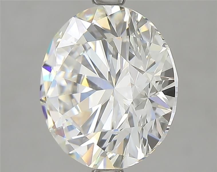 4.13ct H VS2 Rare Carat Ideal Cut Round Diamond