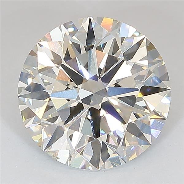 3.05ct J VS2 Rare Carat Ideal Cut Round Lab Grown Diamond