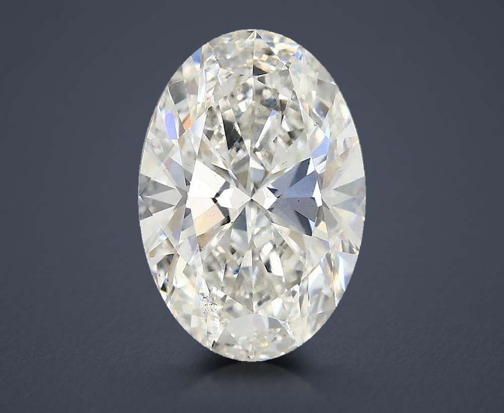 3.63 Carat Oval Lab Diamond