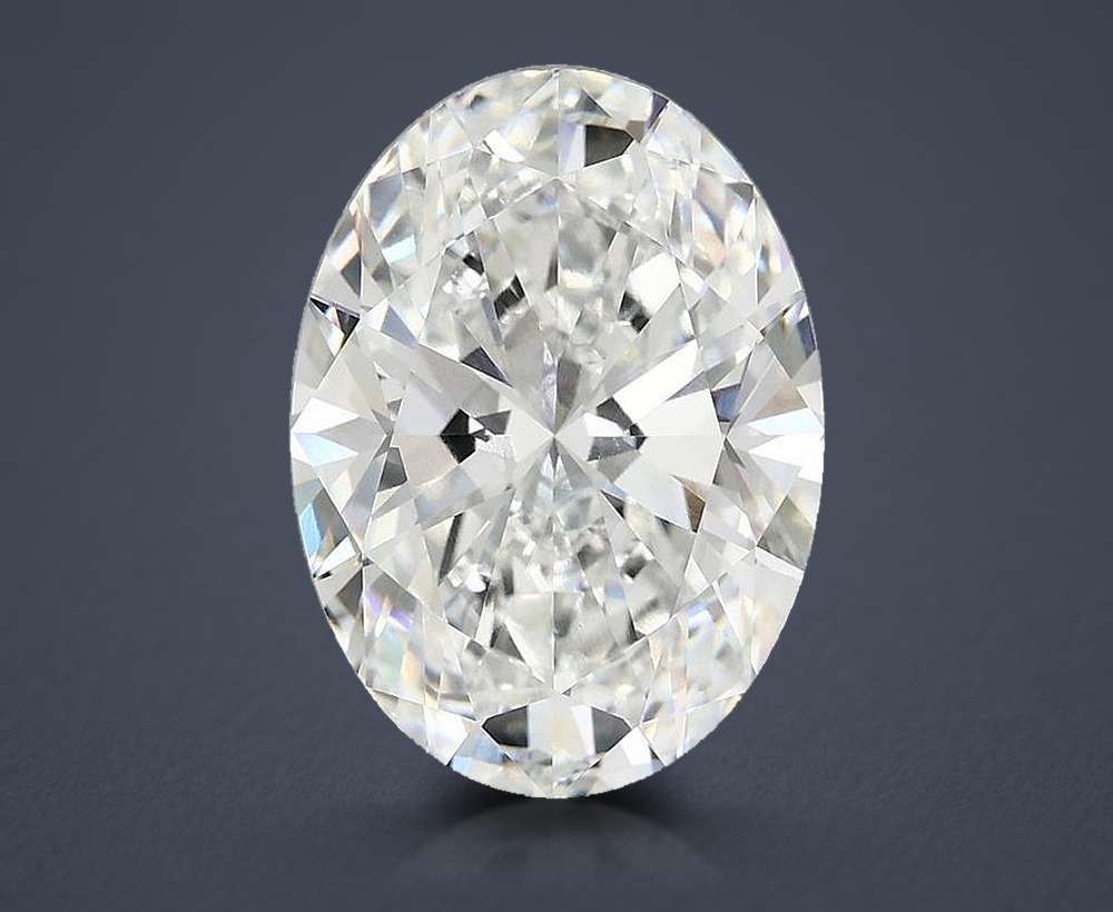 5.00 Carat Oval Lab Diamond