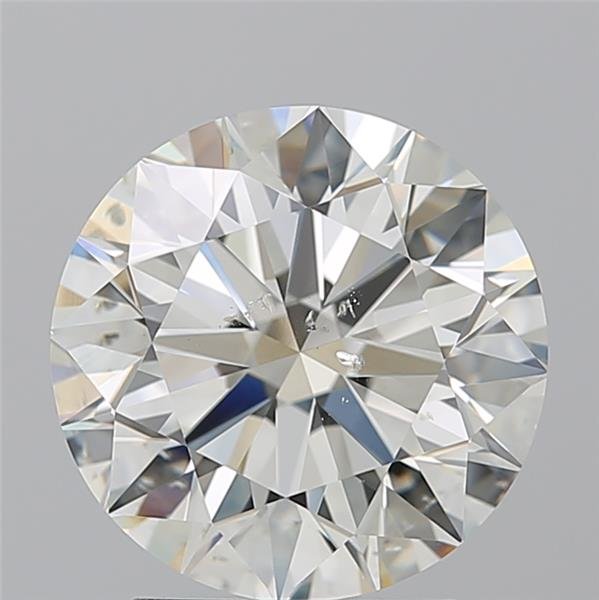 2.80ct K SI2 Rare Carat Ideal Cut Round Diamond