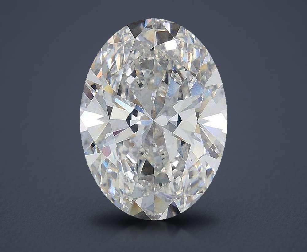 5.27 Carat Oval Lab Diamond