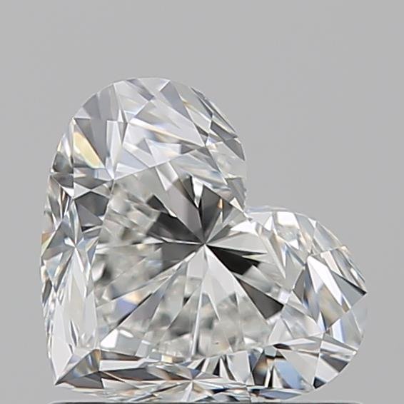 0.90ct H VS1 Rare Carat Ideal Cut Heart Diamond