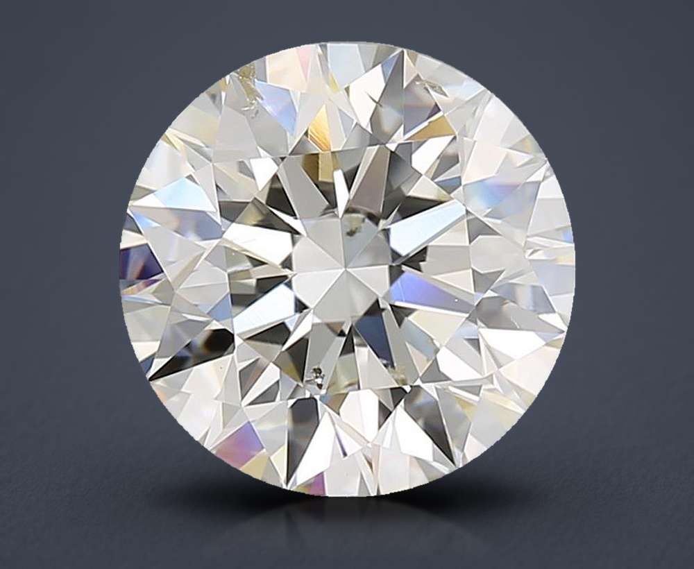 3.02 Carat Round Natural Diamond