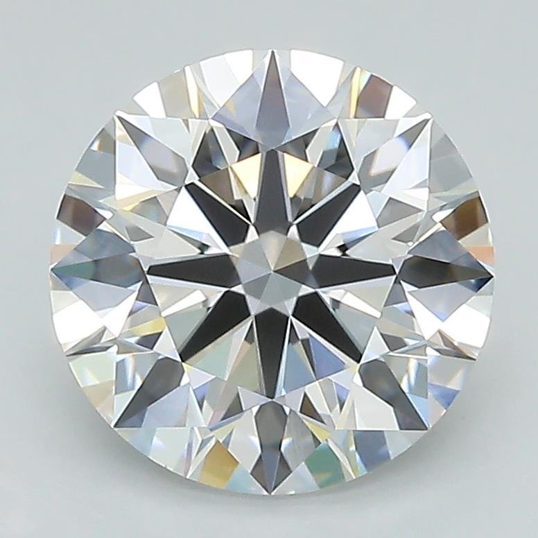 2.74ct D VS1 Rare Carat Ideal Cut Round Lab Grown Diamond