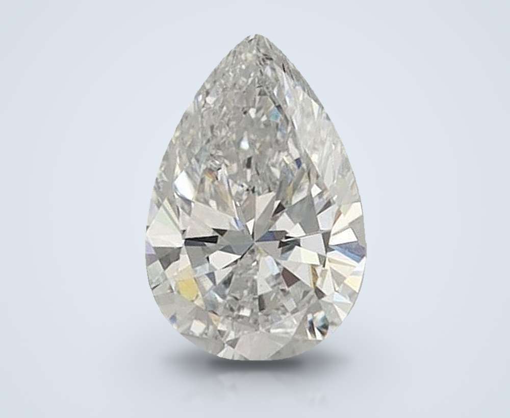 0.61 Carat Pear Lab Diamond
