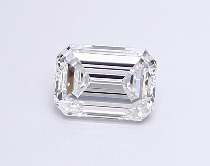 1.00ct D VS2 Rare Carat Ideal Cut Emerald Lab Grown Diamond