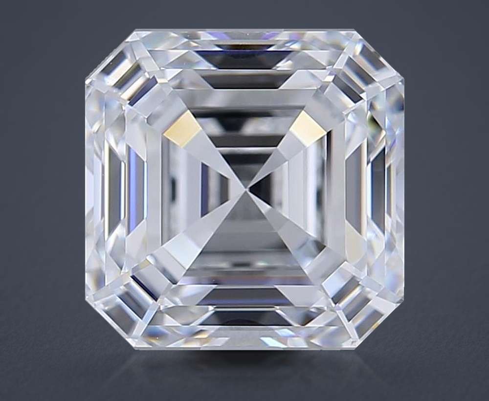 3.74 Carat Asscher Lab Diamond
