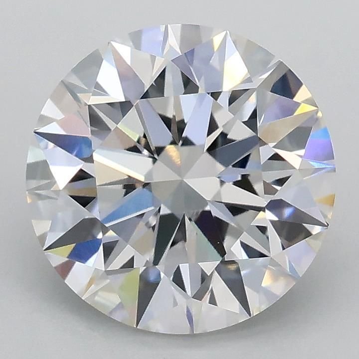 2.09ct E VVS2 Rare Carat Ideal Cut Round Lab Grown Diamond