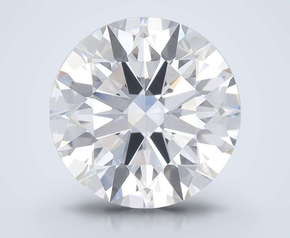 5.55 Carat Round Lab Diamond