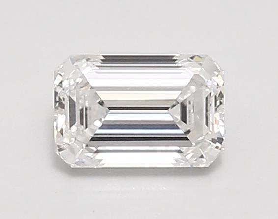 0.92ct D VVS2 Rare Carat Ideal Cut Emerald Lab Grown Diamond