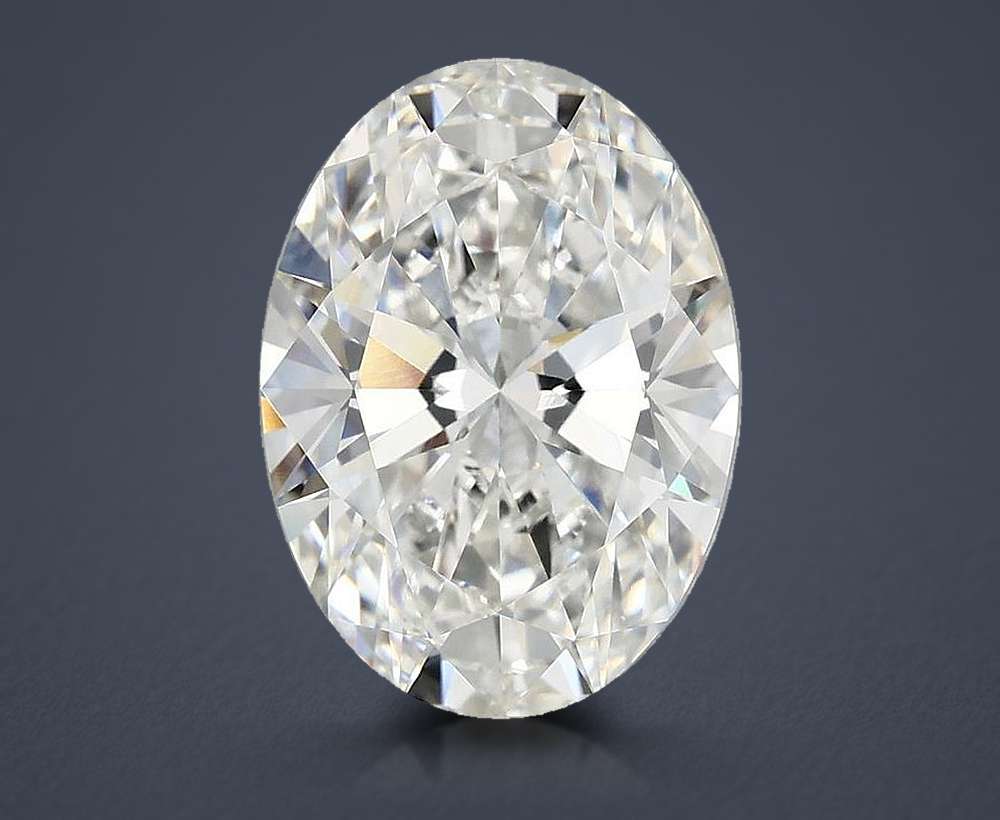 4.74 Carat Oval Lab Diamond
