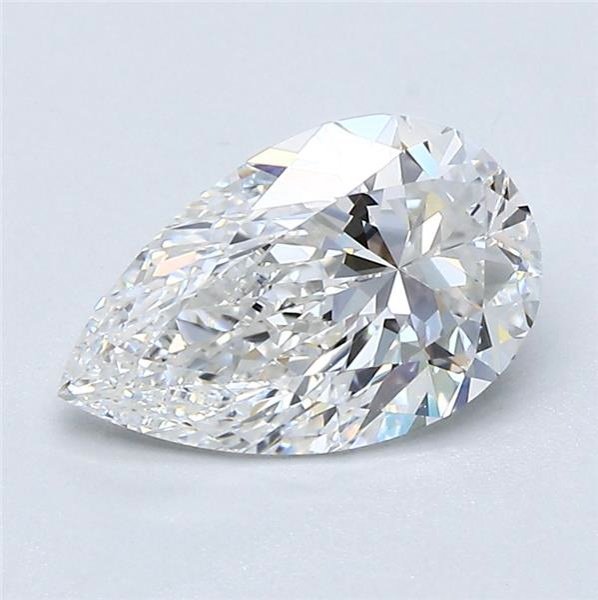 1.50ct E VS1 Very Good Cut Pear Diamond